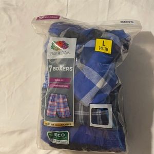 7 boys boxers L 14-16